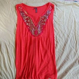 Mauricesl burnt orange summer top